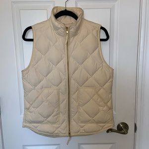 J. Crew Womens Zip Up Puffer Vest